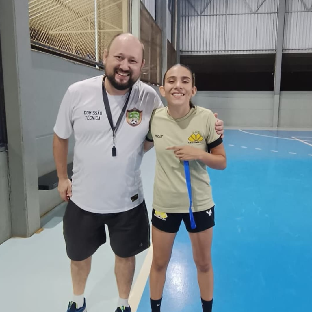 Atleta sarandiense Nathália Garcia é convocada para treinos da Seleção Brasileira Sub-15